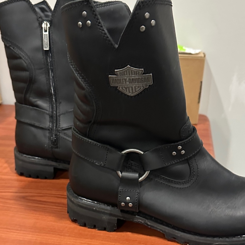 Harley-Davidson Black Riding Boots